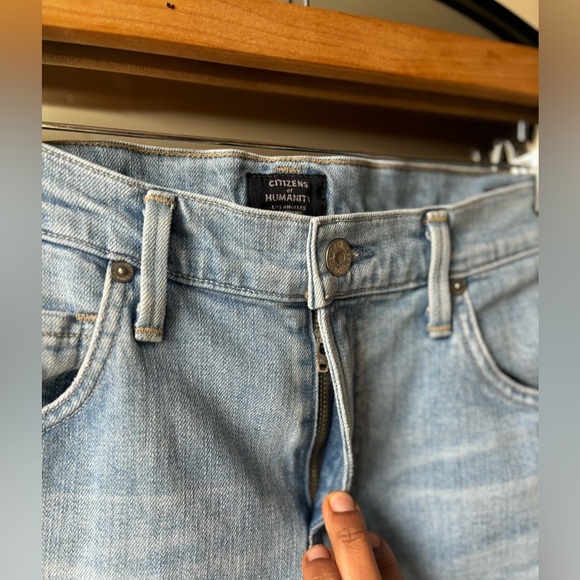 CITIZENS OF HUMANITY | Emerson slim boyfriend crop | size 26** 30 inch waist - Picture 6 of 10